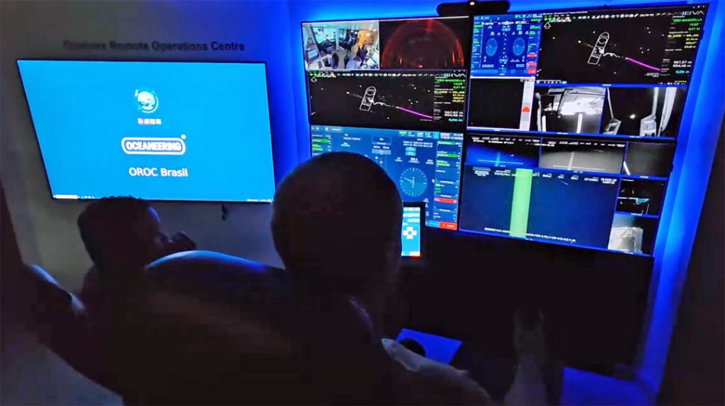 Oceaneering Onshore Remote Operations Center in Macaé, Brazil