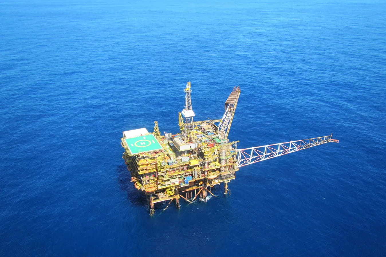 PPM-1 fixed platform on the Pampo field offshore Brazil; Source: Trident Energy