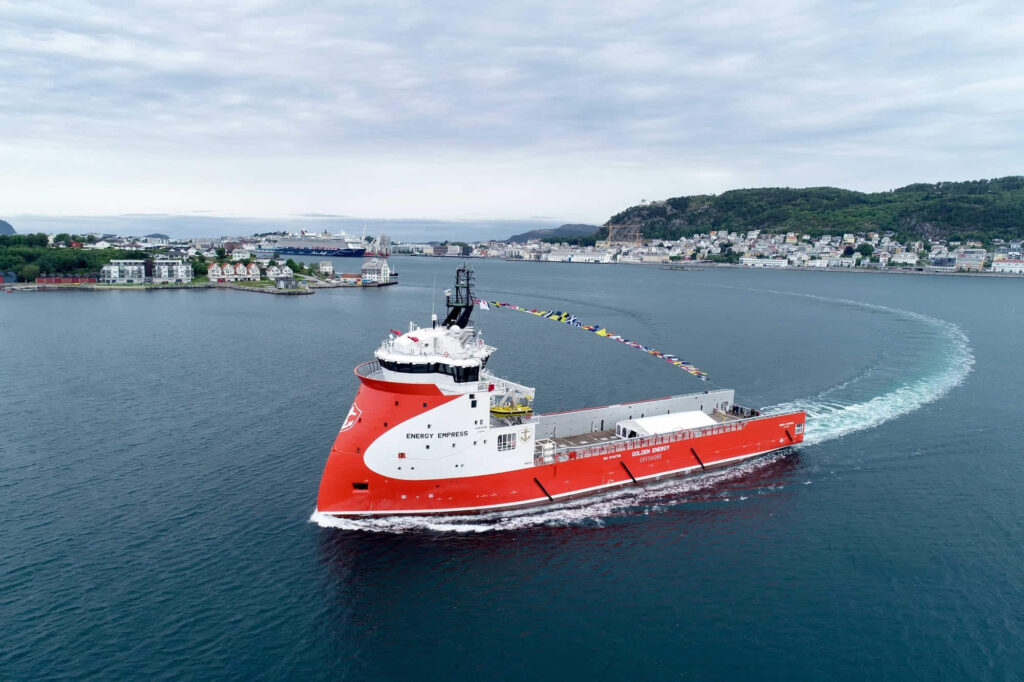 PSV Energy Empress; Source: Golden Energy Offshore Services (GEOS)