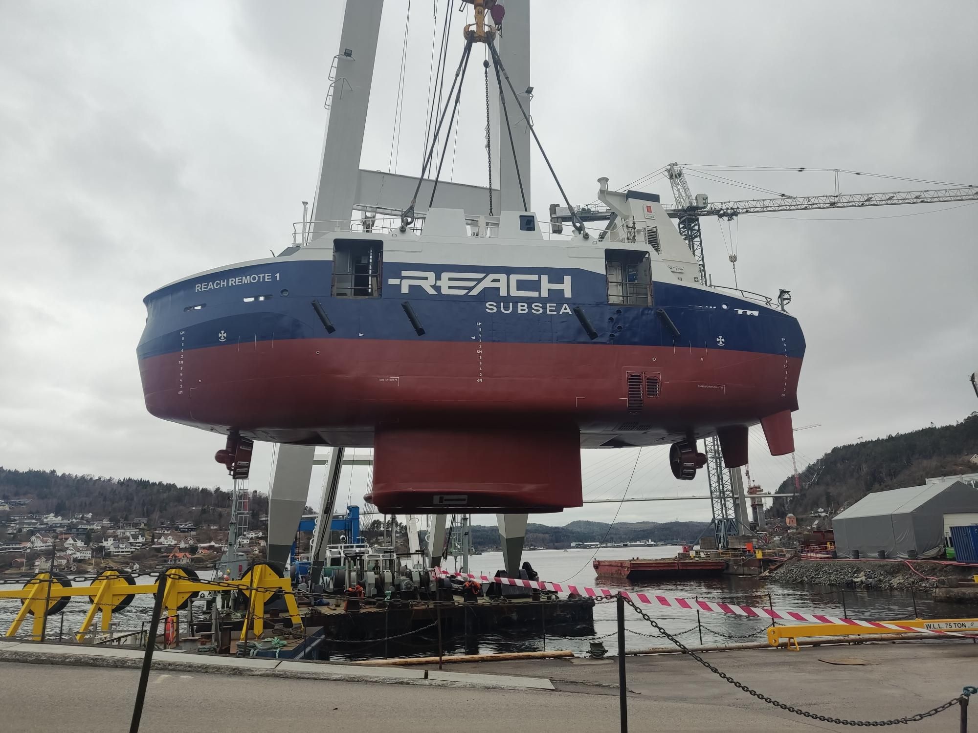 Reach Subsea's first Reach Remote USV sea-launched - Offshore Energy