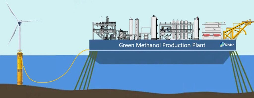 Green methanol offshore production platform gets RINA s stamp of