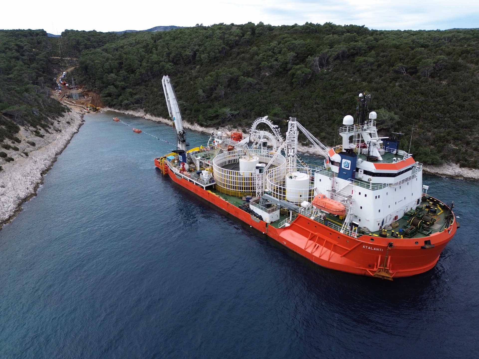 Asso.subsea completes cable work at Croatian interconnector (Gallery)