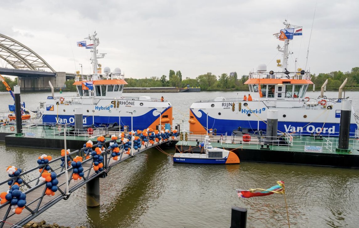 Van Oord christens fifth USV as new CEO takes over