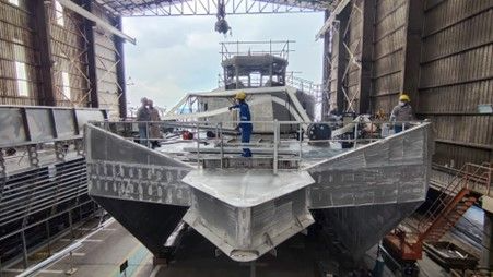 Vessel under construction; Source: Strategic Marine
