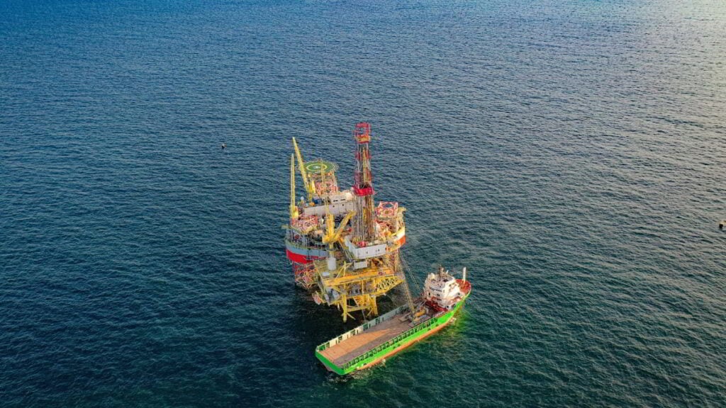 Uranus rig carried out Trillion's 2022 – 2023 drilling campaign at SASB; Source: Trillion Energy