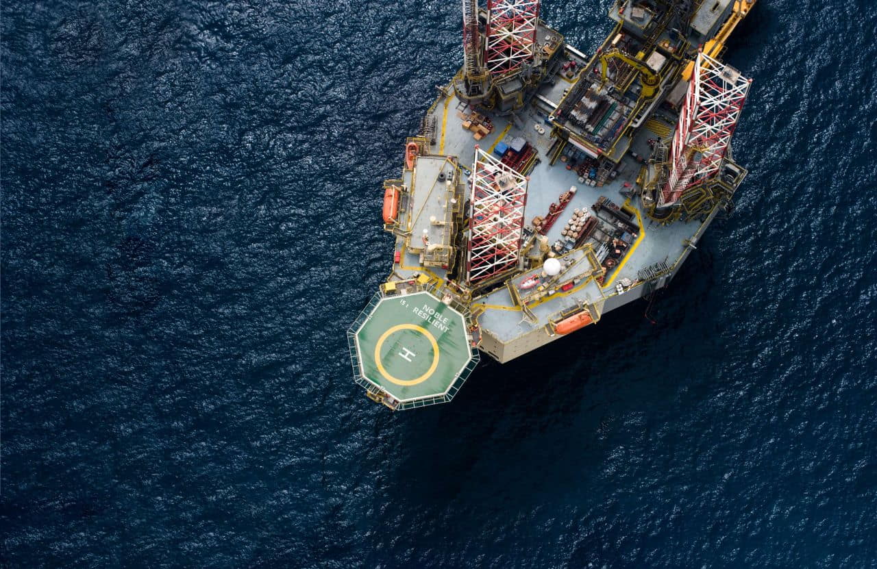 Noble Resilient jack-up rig; Source: Noble Corporation