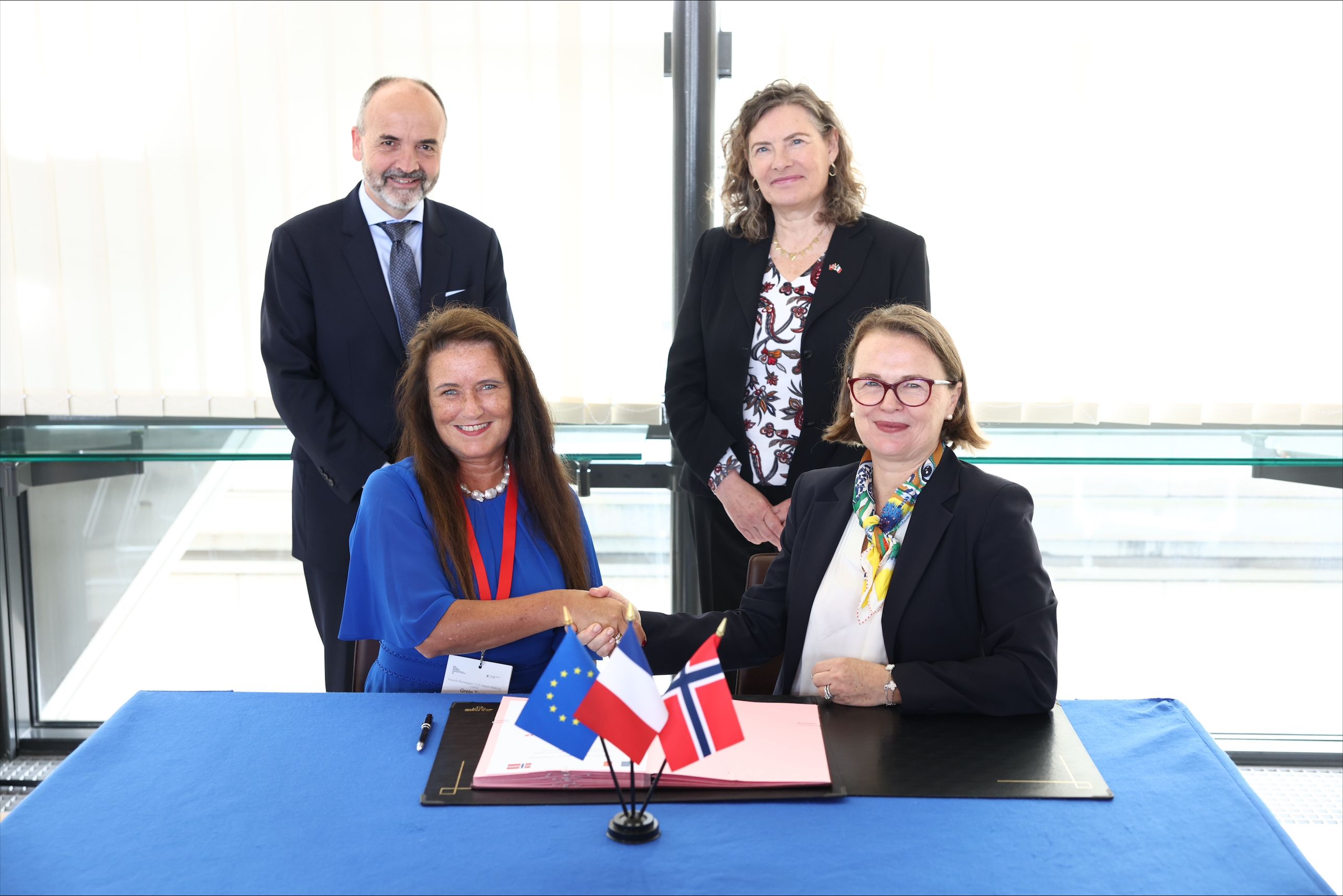 Norway's Equinor and French GRTgaz shake hands to develop CO2 transport infrastructure