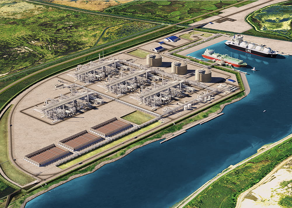 Port Arthur LNG Phase 2; Source: Sempra