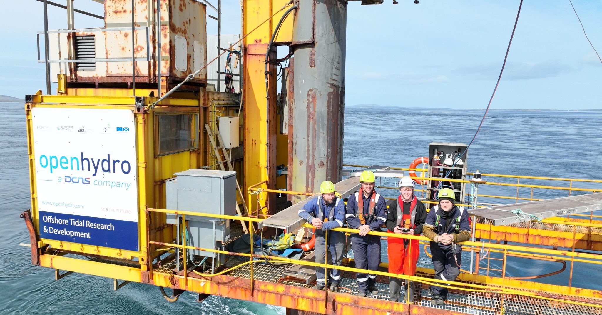 Ocean Kinetics and Green Marine (UK), have finished the first phase of decommissioning of the OpenHydro tidal energy platform in the Orkney Islands.