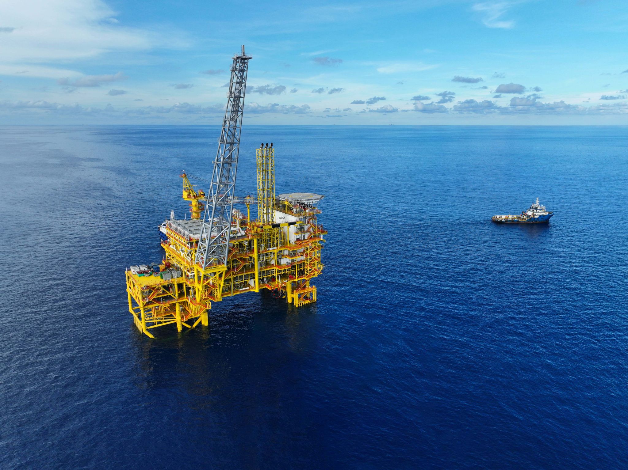 2015-discovered Malaysian gas field begins production