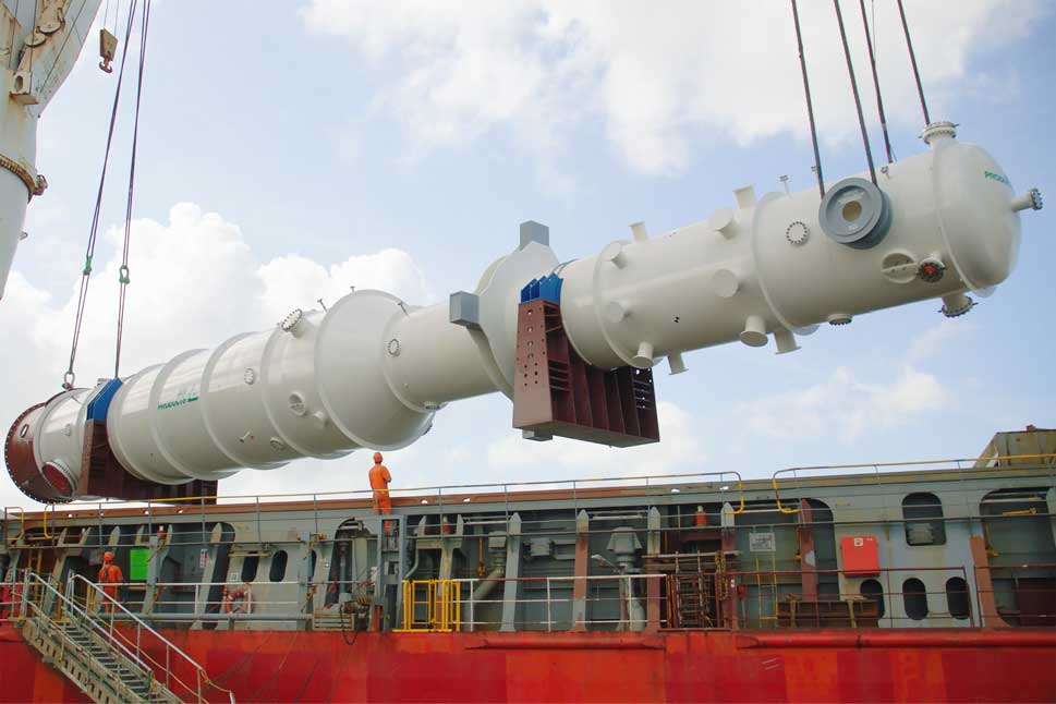 LNG heat exchanger; Source: Air Products