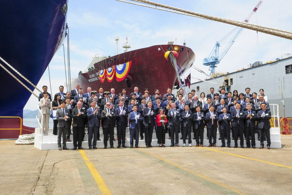 Scarlet Ibis LNG vessel; Source: Woodside Energy