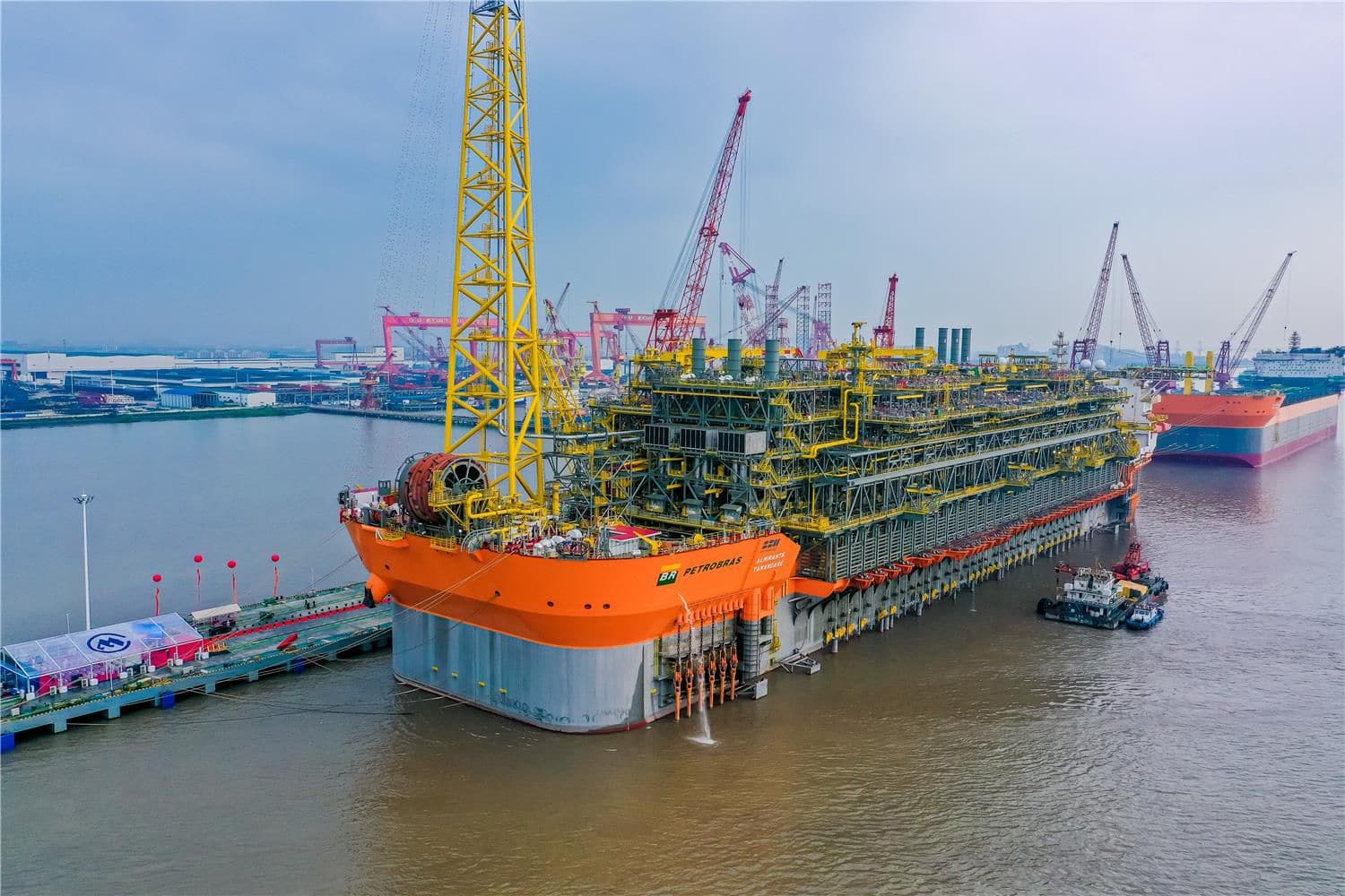 Naming ceremony for FPSO Almirante Tamandaré; Source: SBM Offshore