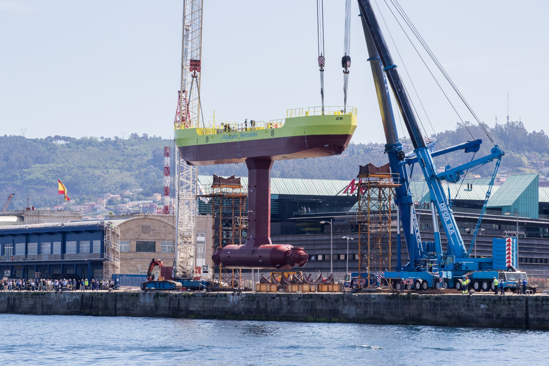 Illustration of Magallanes Renovables tidal stream device. Source: UK Marine Energy Council