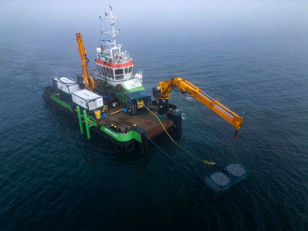 Cable burial campaign delivered for Nexans; Source: OEG Renewables