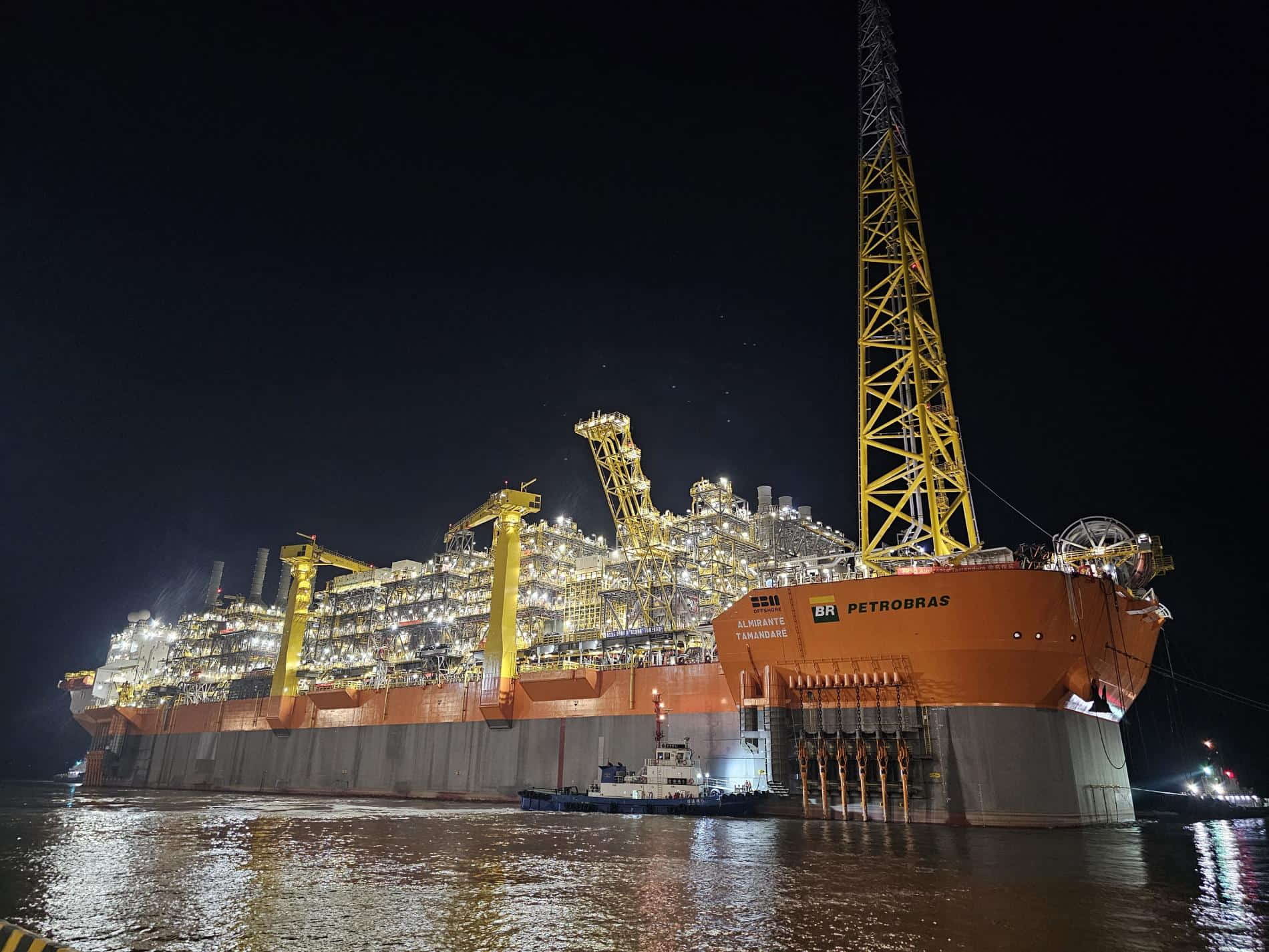 FPSO Almirante Tamandaré; Source: Petrobras