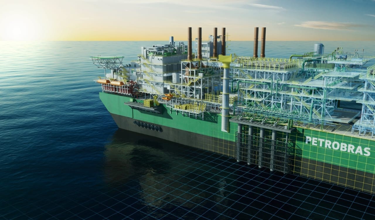 FPSO P-84 (Atapu) and FPSO P-85 (Sépia) will each have a daily production capacity of 225 thousand barrels of oil per day and processing of 10 million cubic meters of gas per day; Source: Petrobras