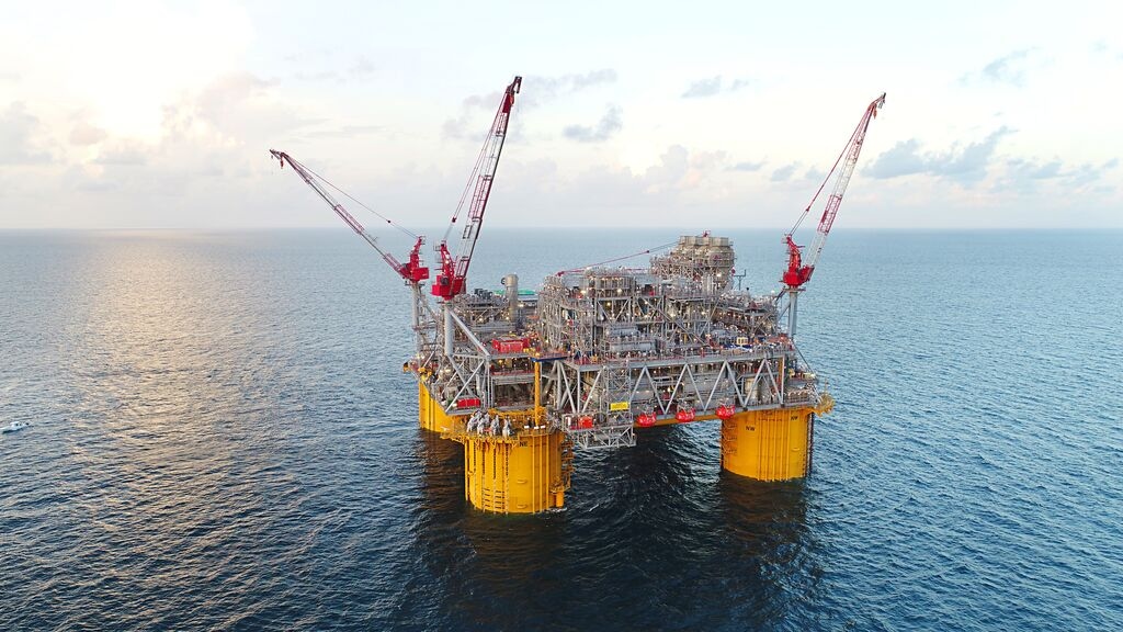 Shell's Appomattox platform in Gulf of Mexico; Source: Shell