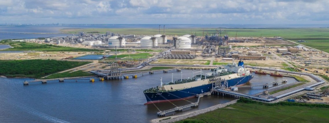 Sabine Pass Liquefaction facility; Source: Cheniere