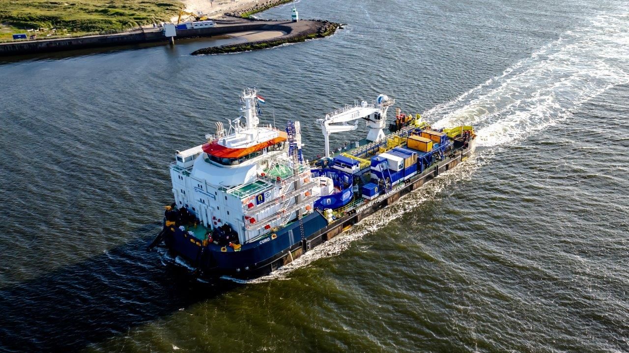 Dutch dedicated cable repair and installation vessel completes first project