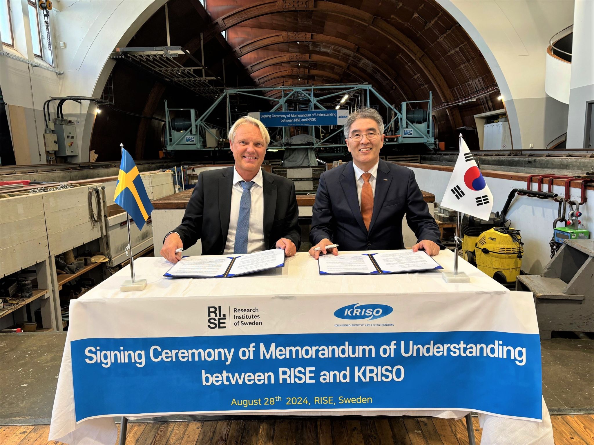 Korea and Sweden Collaborate on Maritime Research Innovation