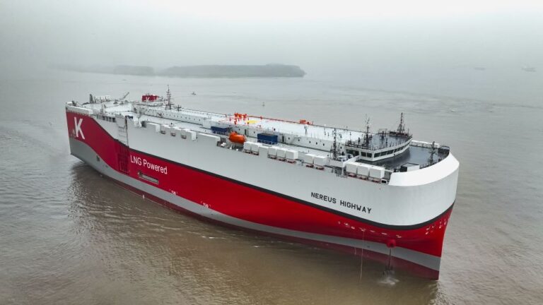 New LNG-powered car carrier joins K Line's fleet - Offshore Energy