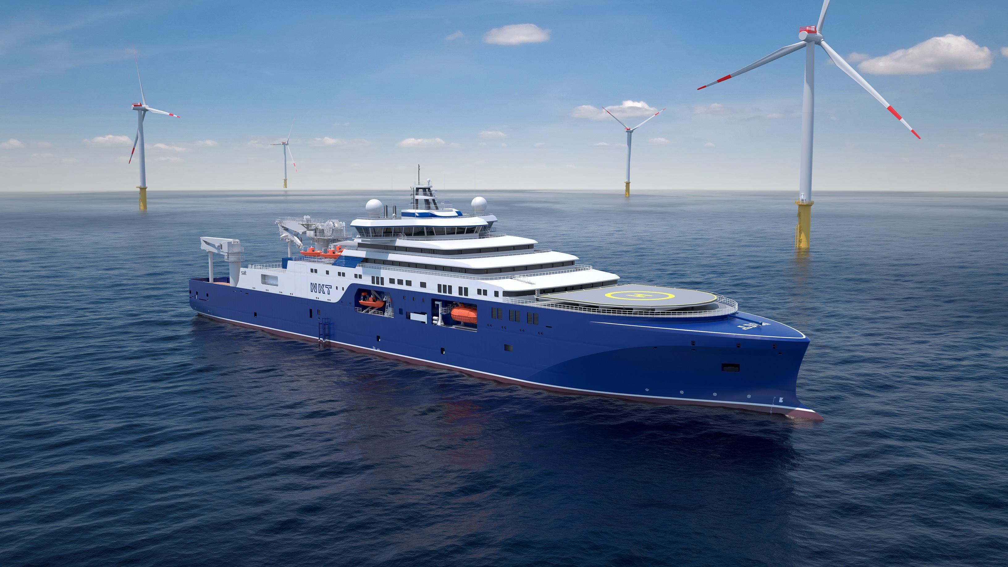 ABB's package to optimize performance of NKT’s new cable-laying vessel