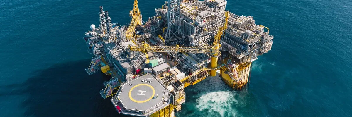 Troll C platform in the North Sea; Source: Equinor