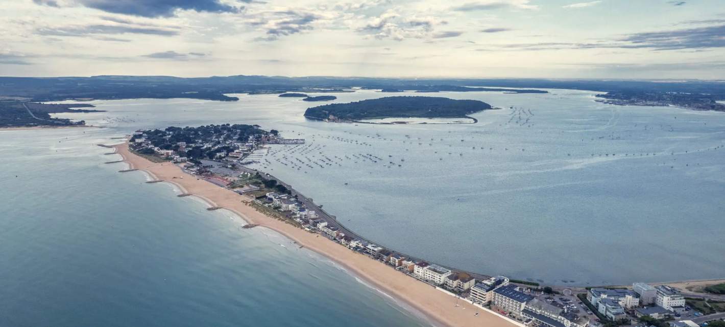 Poole Harbour, UK.