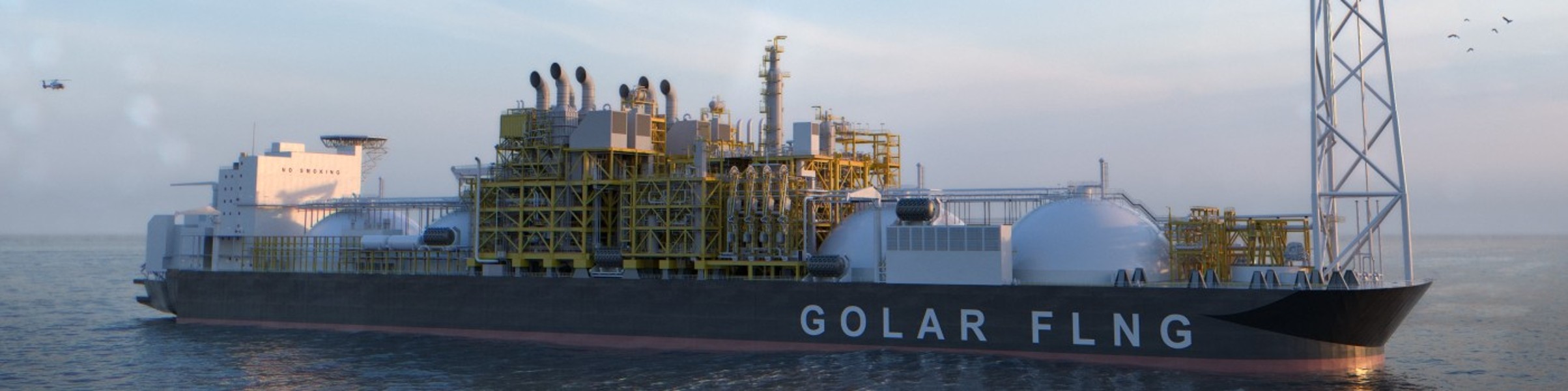 MKII design with 3.5mtpa; Source: Golar LNG