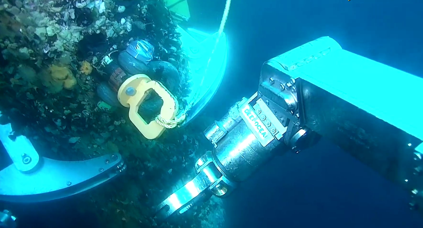 Remotely operated vehicle (ROV) (for illustration purposes); Source: DeepOcean