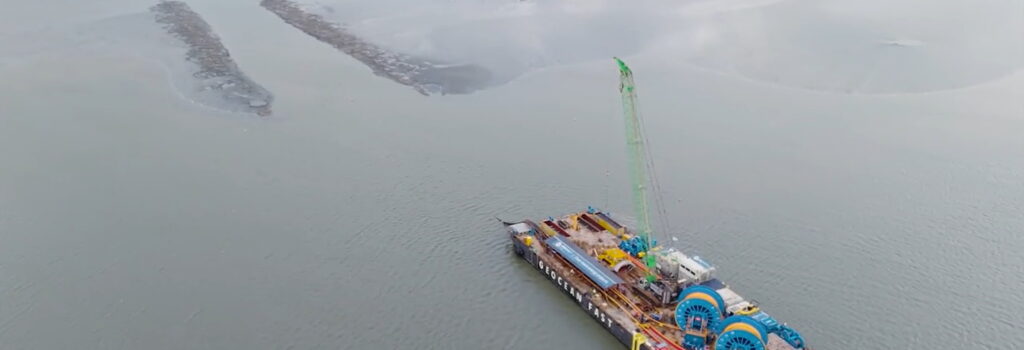 Installation works wrap up at Wilhelmshaven 2 LNG terminal; Source: Geocean