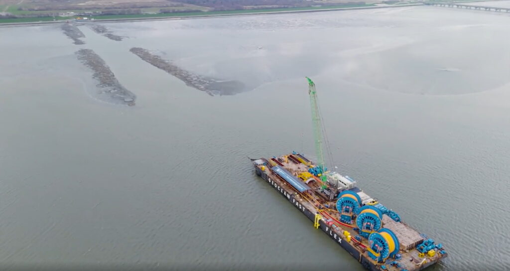 Installation works wrap up at Wilhelmshaven 2 LNG terminal; Source: Geocean