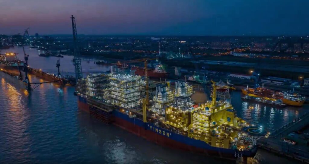 FPSO Agogo; Source: Yinson Production