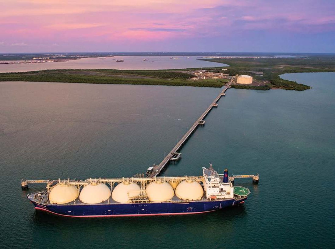 Darwin LNG; Source: Santos