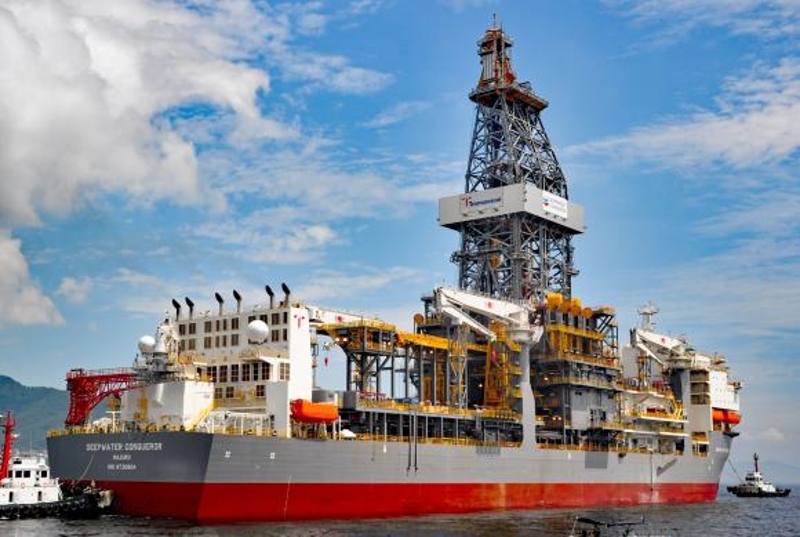 Deepwater Conqueror drillship; Source: Transocean