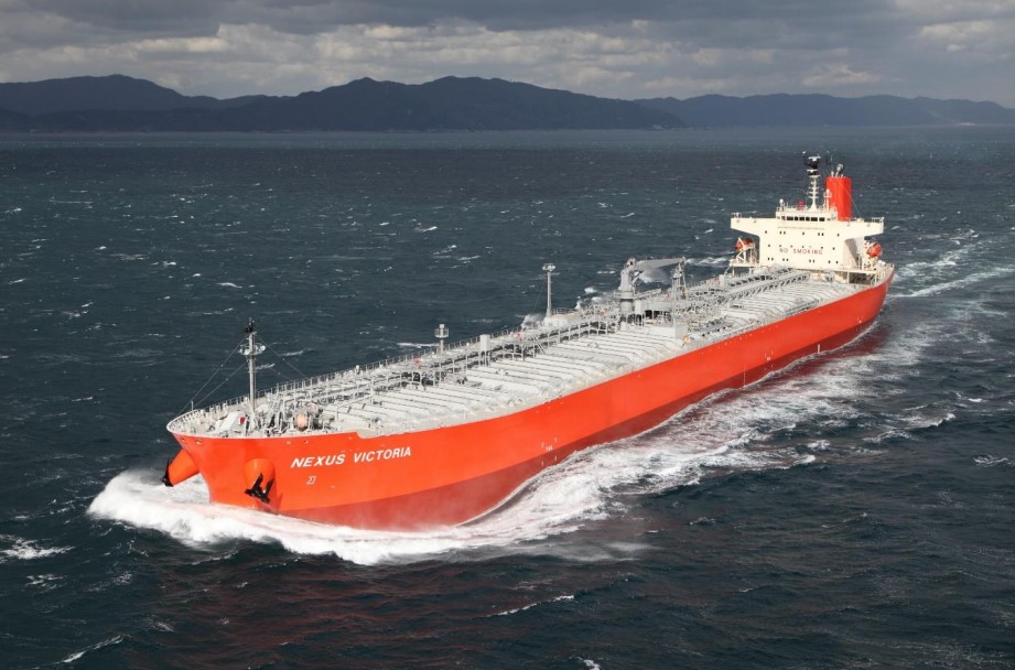 A large vessel at sea