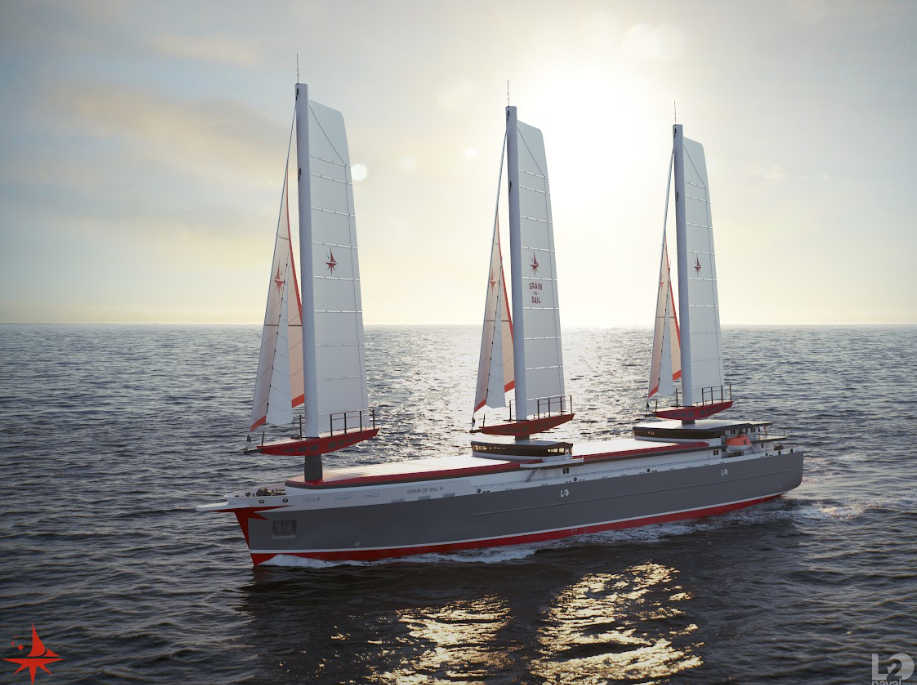 Grain de Sail III: Advancing Wind-Powered Maritime Transport with Sustainable Solutions