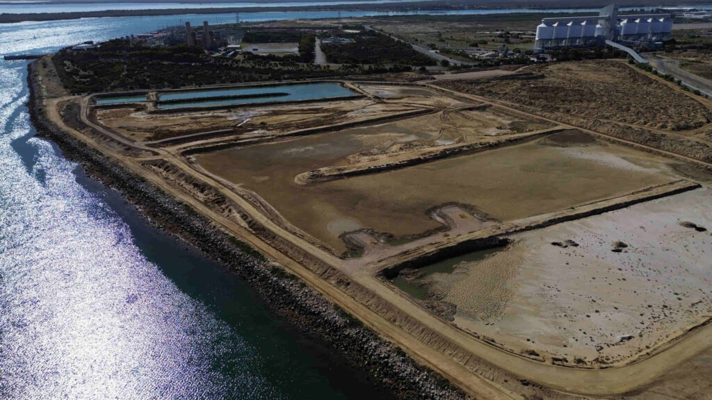 Outer Harbor project site in February 2024; Source: Venice Energy