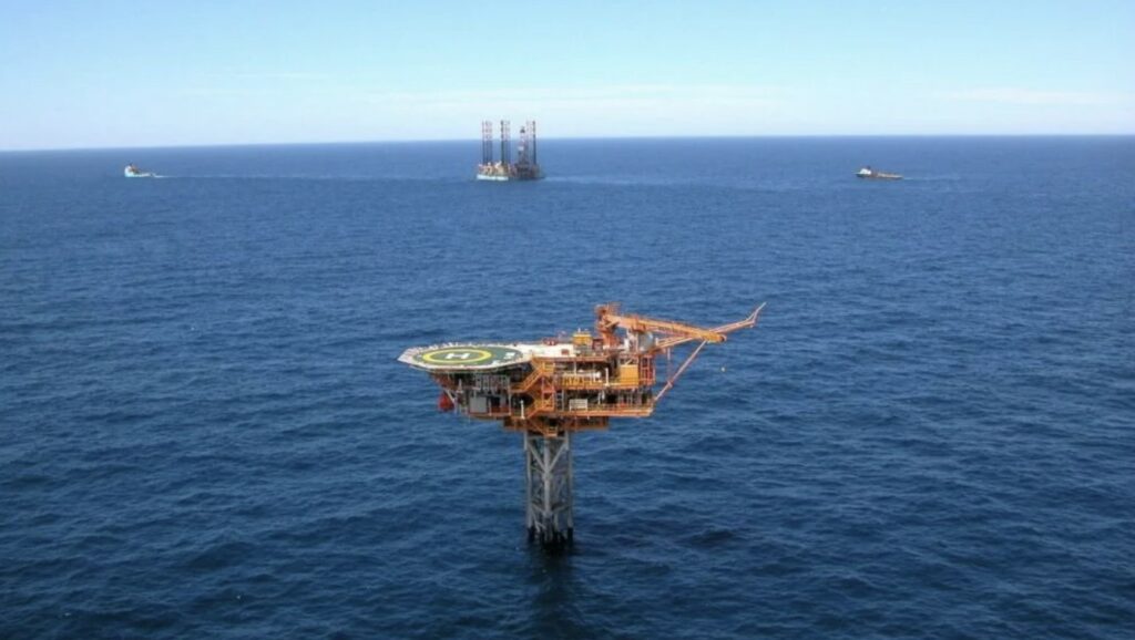 Thylacine platform in the Otway Basin; Source: Beach Energy