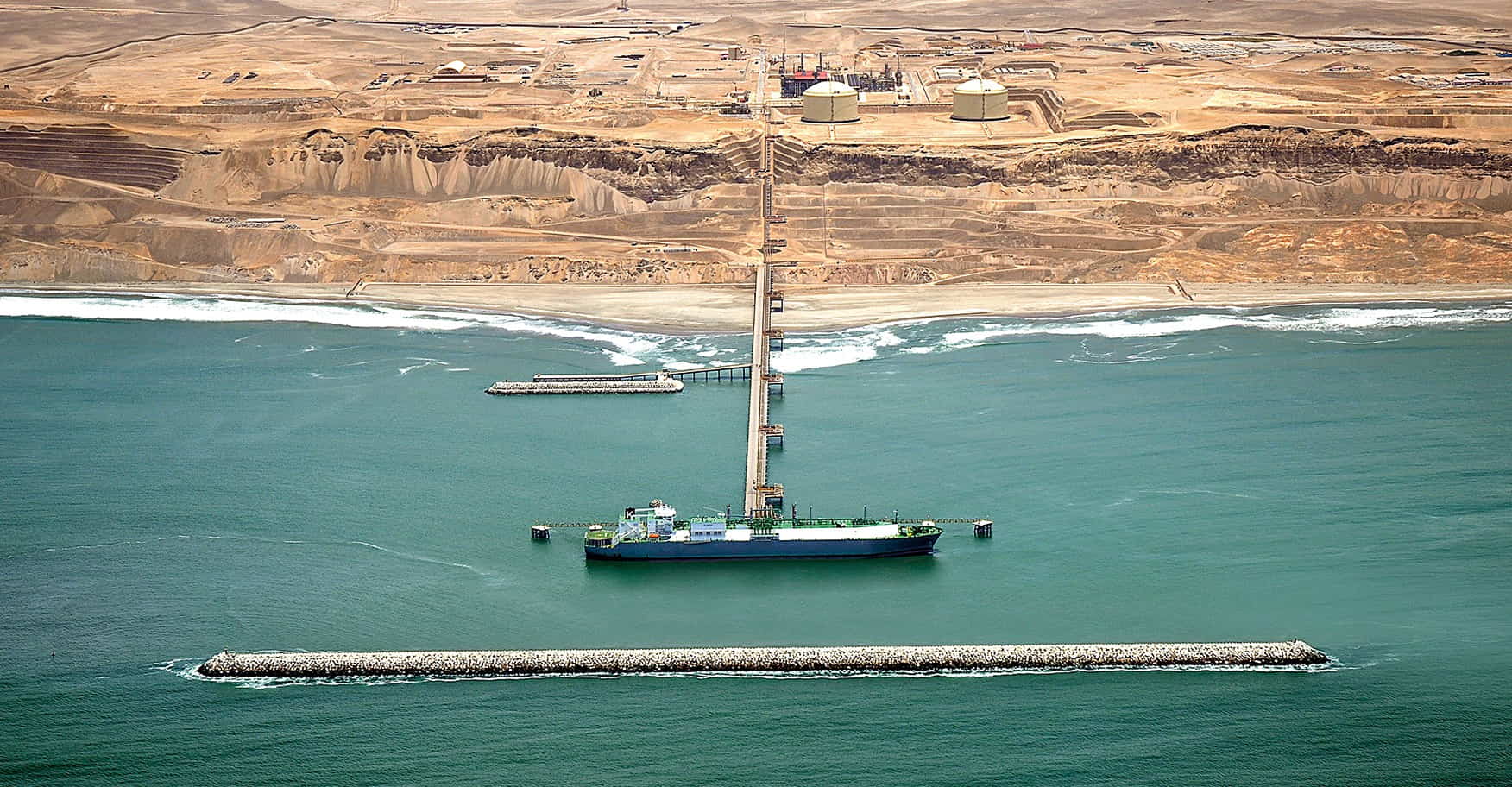 Peru LNG terminal; Source: PLNG