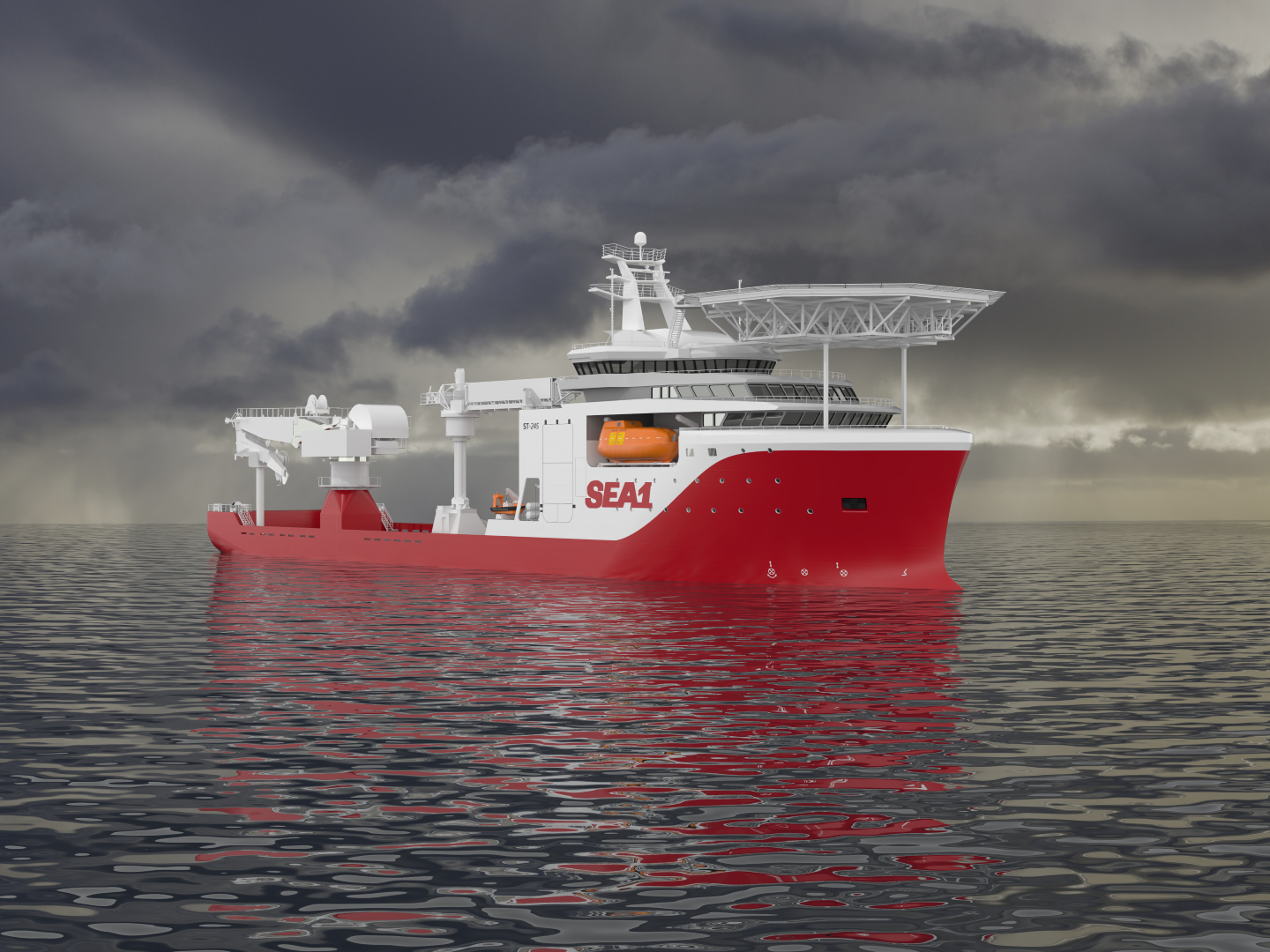 Sea1 orders two methanol-ready offshore energy support vessels from China