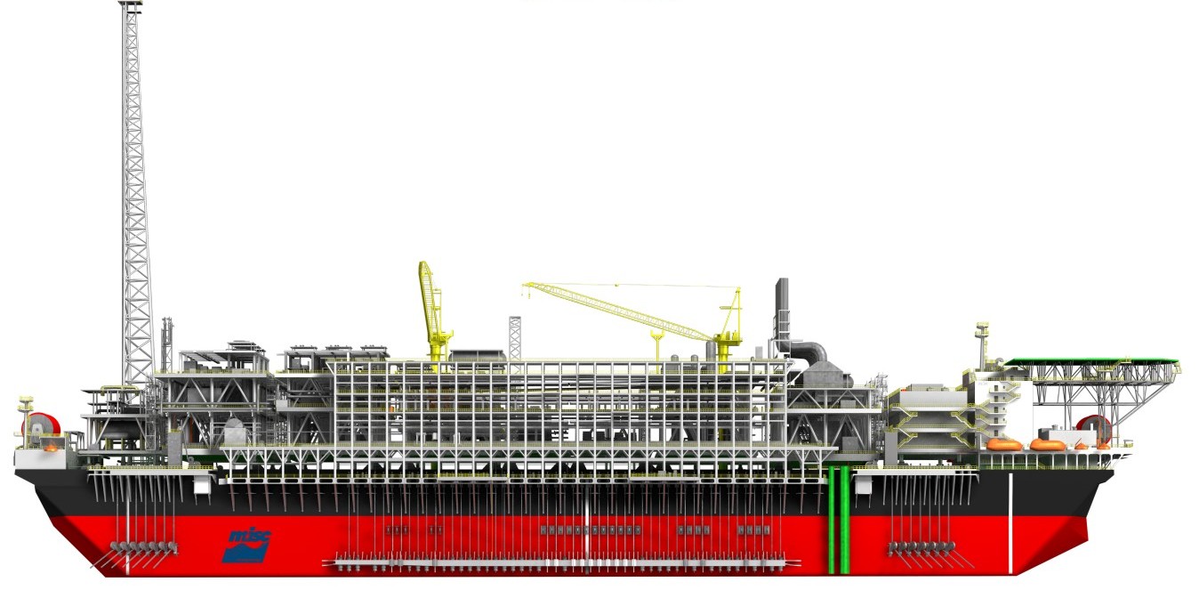 MMEGA FPSO design; Source: MISC