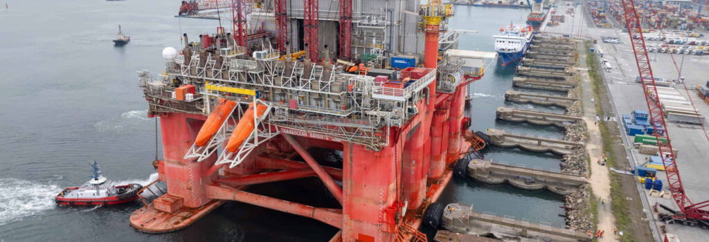 Transocean Barents rig; Source: OMV Petrom