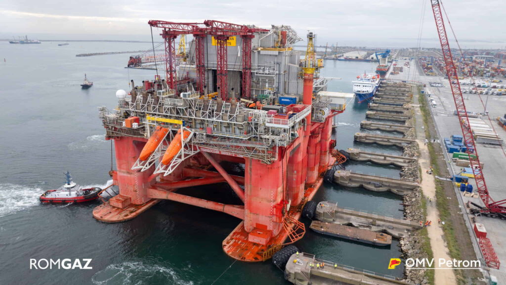 Transocean Barents rig; Source: OMV Petrom