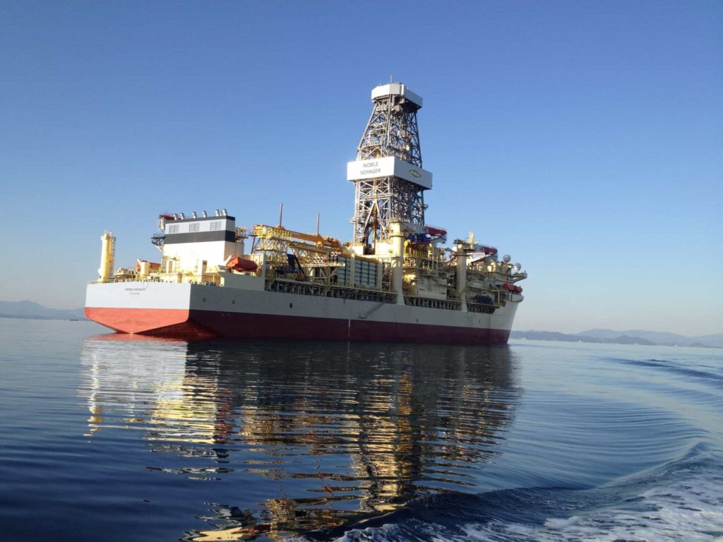 Noble Voyager drillship was hired for drilling activities in Block 52 by Petronas; Source: Noble Corporation