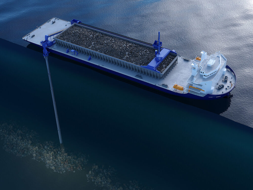 Two methanol-ready subsea rock installation vessels to enter offshore wind market in 2026