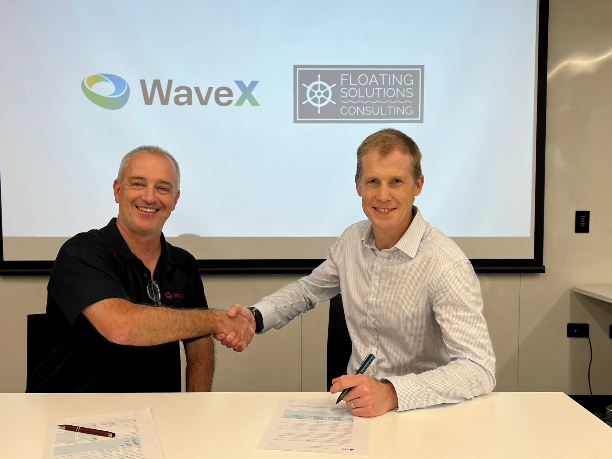 WaveX has signed a memorandum of understanding (MoU) with a compatriot consultancy company, Floating Solutions Consulting (FSC).