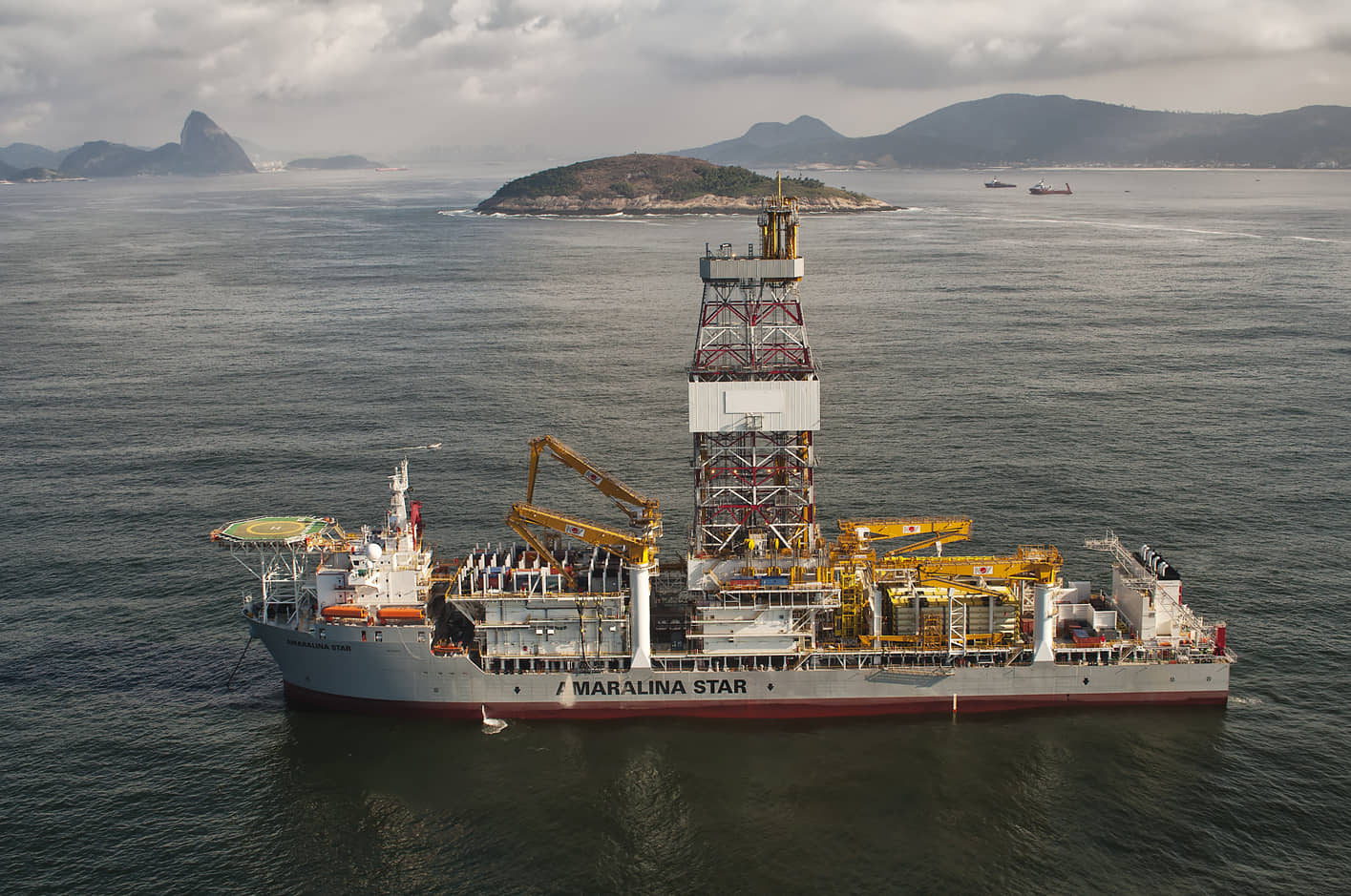 Amaralina Star drillship; Source: Constellation Oil Services