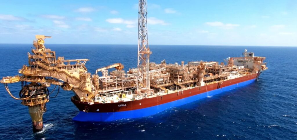 FPSO Okha; Source: Woodside